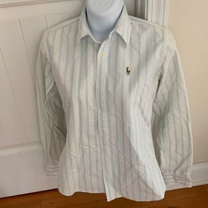 Ralph Lauren Long Sleeves Size 2 Women Slim Fit